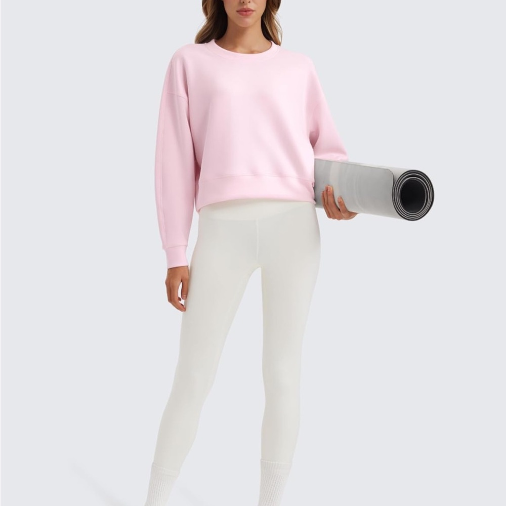 CRZ YOGA Sweatshirt - Strawberry Pink - XS